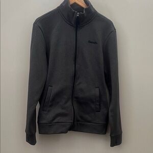 Bench Men’s Charcoal Full-Zip Fleece Jacket M